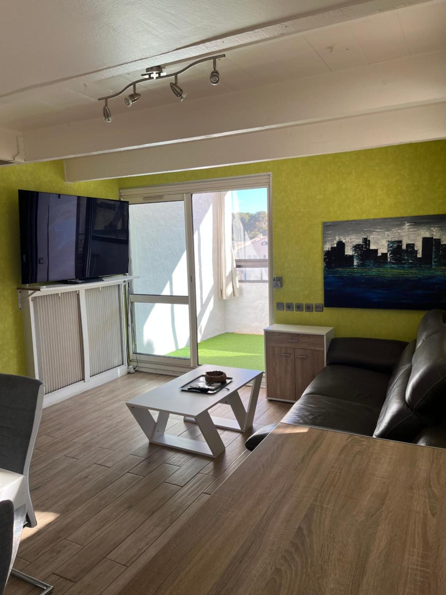 Le Bruit Des Vagues En Dormant Apartment Sausset-les-Pins Bagian luar foto