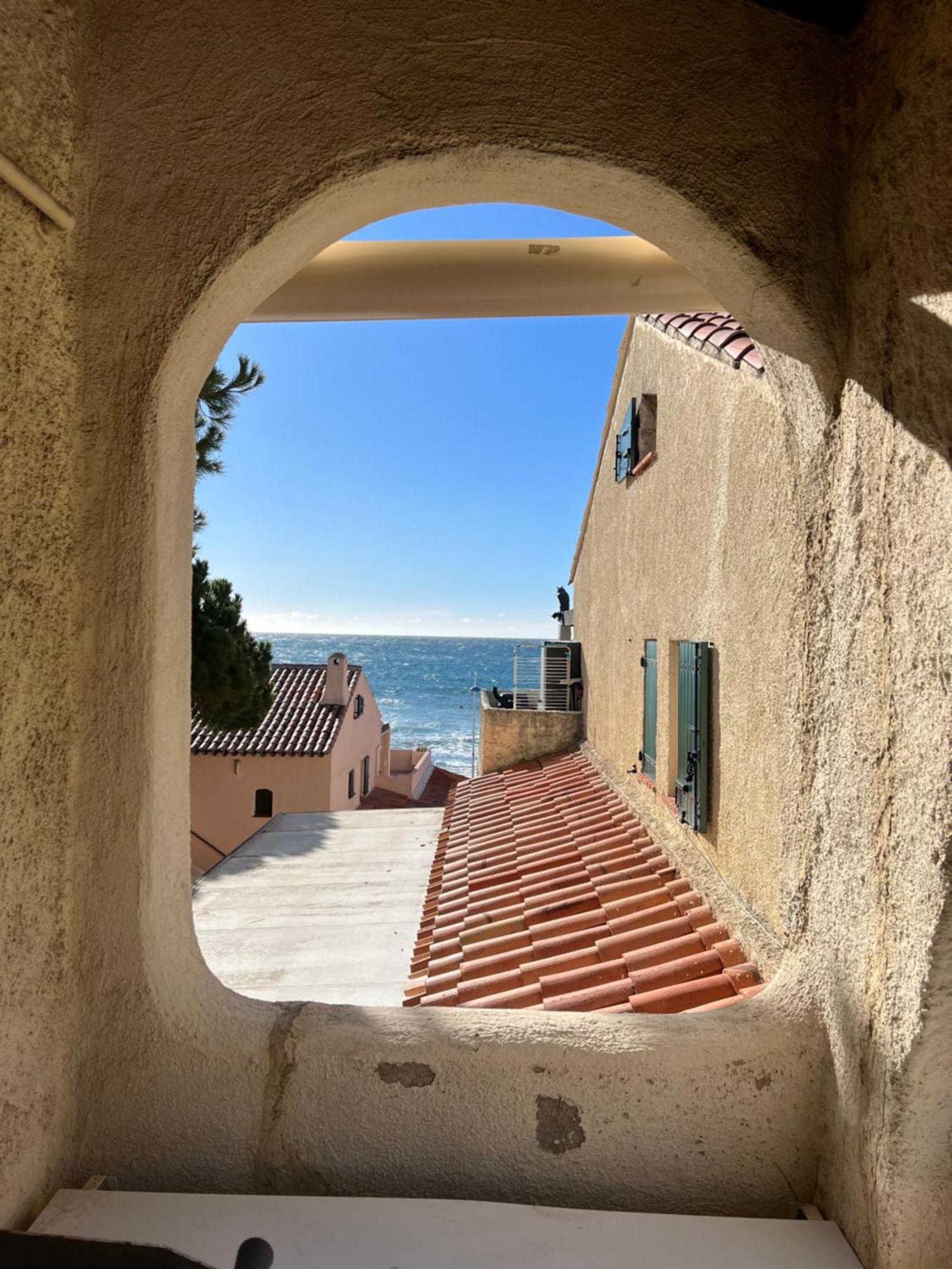 Le Bruit Des Vagues En Dormant Apartment Sausset-les-Pins Bagian luar foto